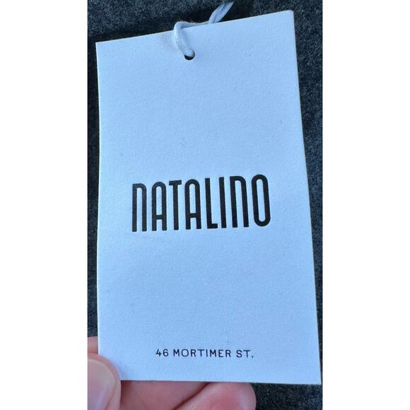 NWT Natalino Dress Pants Size 30x36 Men’s Charcoal Side Adjust - Picture 4 of 10